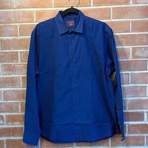 UNTUCKit  Men's Navy Casual Button-Down Shirt